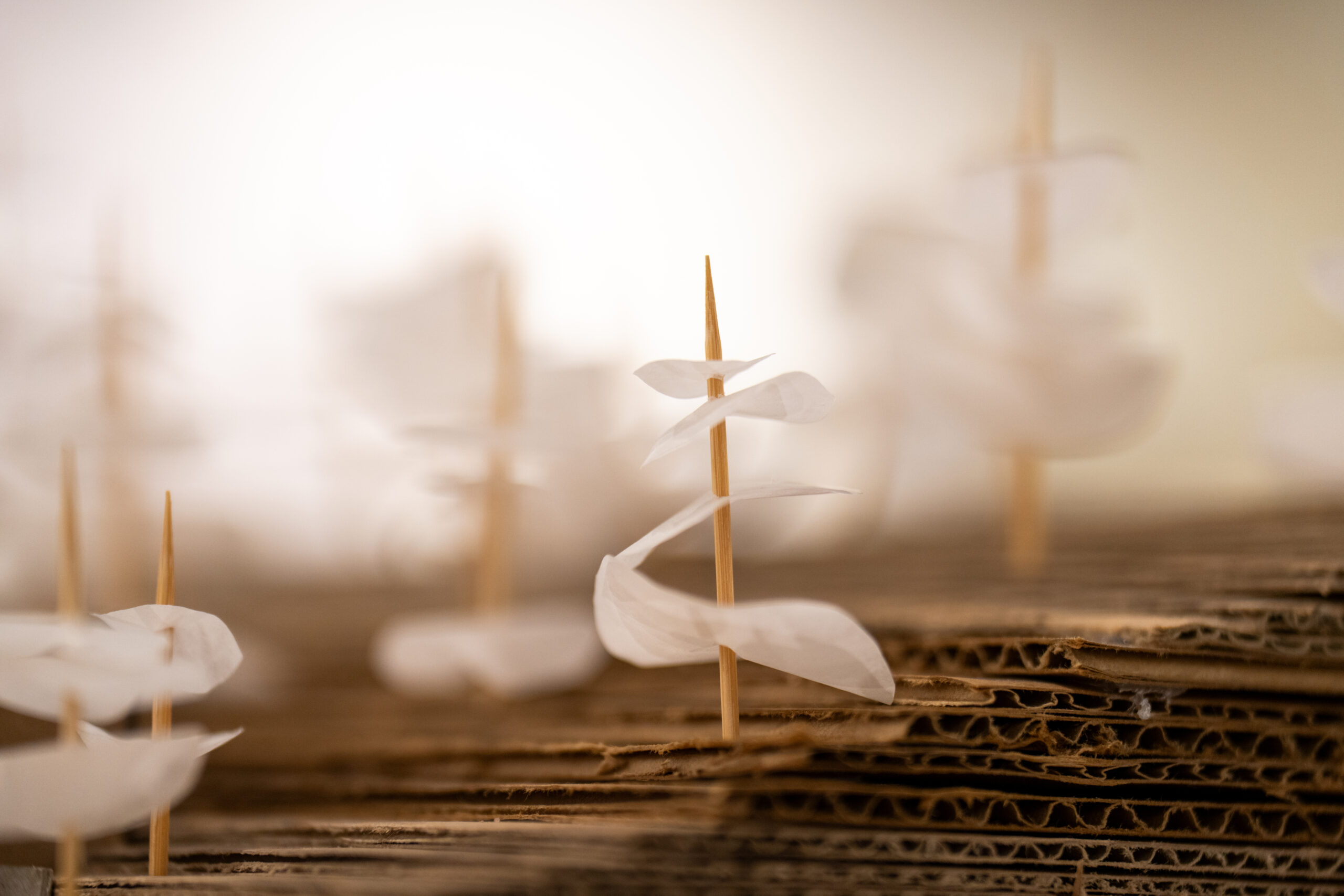 Student-designed architectural model